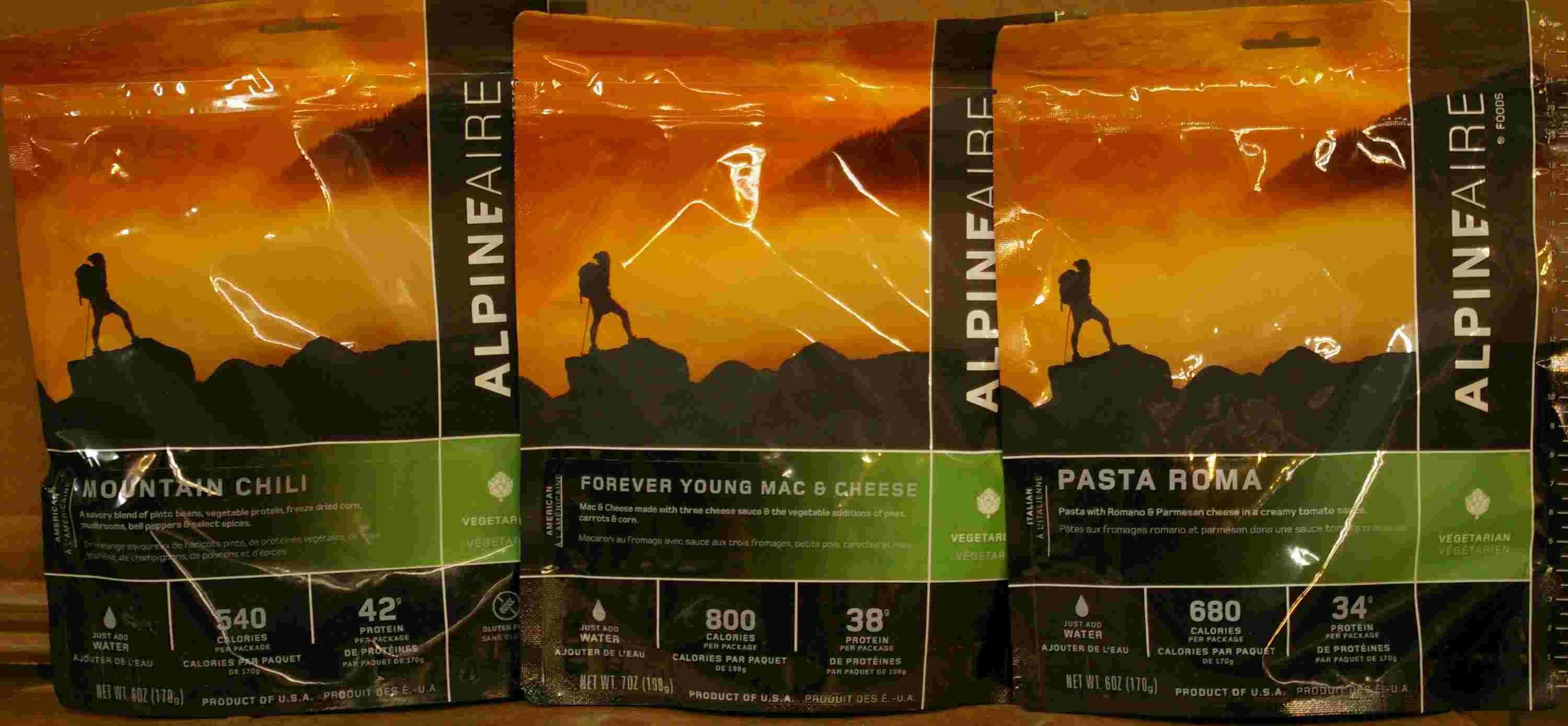 AlpineAire Foods | Freeze Dried Backpacking Meals – Appalachian Outfitters