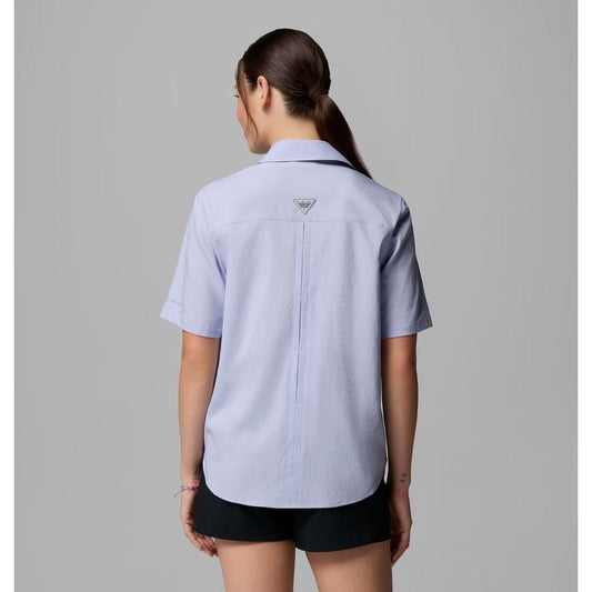 Columbia Sportswear Women's PFG Castback Woven Short Sleeve