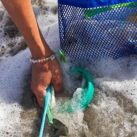 Dolphin-Accessories - Jewelry-4Ocean-Aqua/Light Grey-Appalachian Outfitters