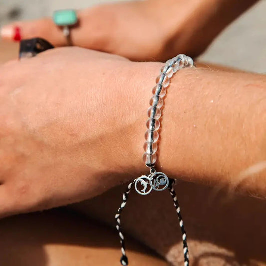 4Ocean Orca Beaded Bracelet - March 2024 Limited Edition-Accessories - Jewelry-4Ocean-Appalachian Outfitters