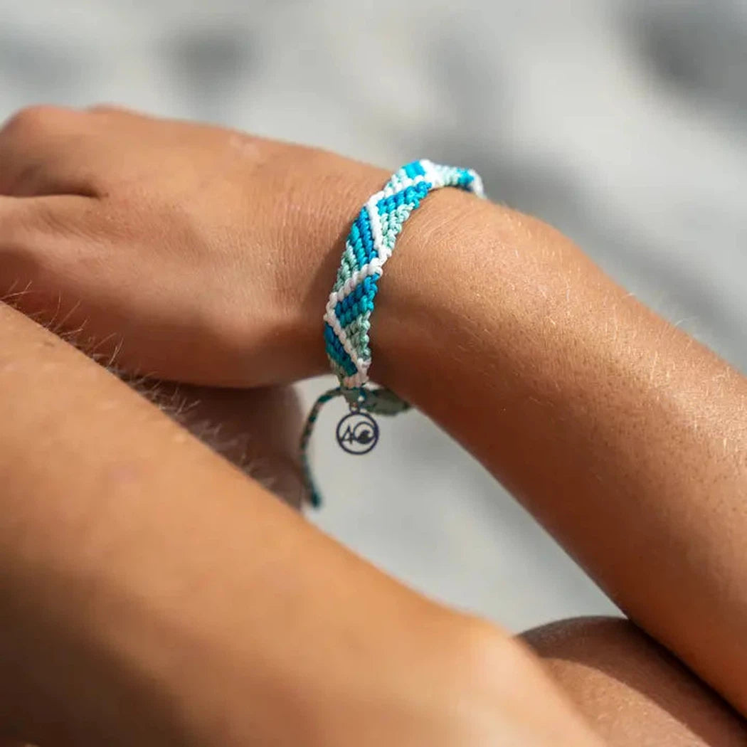 4Ocean Riptide Bracelet-Accessories - Jewelry-4Ocean-Mint Glow-Appalachian Outfitters
