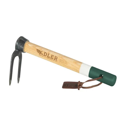Adler The Lily Heritage Mini-Garden Fork-Camping - Accessories - Axes-Adler-Green-Appalachian Outfitters