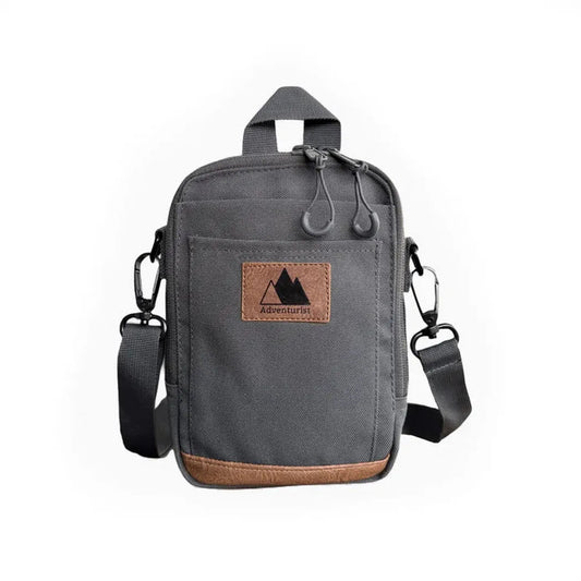 Adventurist Backpack Co. Sidekick Cross Body-Camping - Backpacks - Daypacks-Adventurist Backpack Co.-Charcoal-Appalachian Outfitters