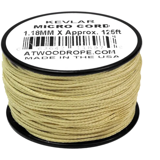 Atwood Rope Kevlar/Aramid - 320 LB Micro Cord - 1.18MM X 125 FT Spool-Climbing - Ropes-Atwood Rope-Appalachian Outfitters