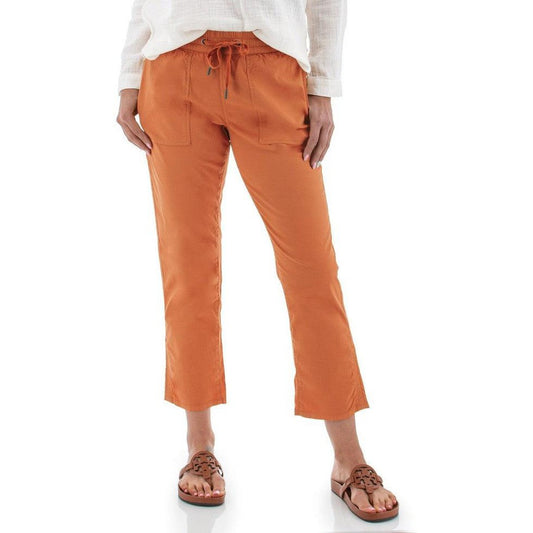 Aventura Women's Ballard Ankle Pant-Women's - Clothing - Bottoms-Aventura-Ginger Spice-S-Appalachian Outfitters