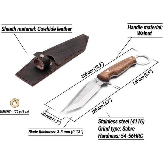 Beavercraft Camping Knife-Camping - Accessories - Knives-Beavercraft-Appalachian Outfitters