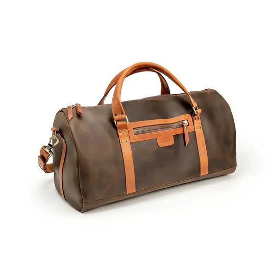 Beavercraft Journey - Leather Travel Luggage Duffel Bag-Accessories - Bags-Beavercraft-Appalachian Outfitters