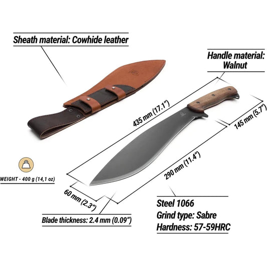 Beavercraft Kukri Knife-Camping - Accessories - Knives-Beavercraft-Appalachian Outfitters