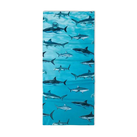 Buff CoolNet UV Youth Diver - Sharks-Accessories - Bandanas-Buff-Appalachian Outfitters