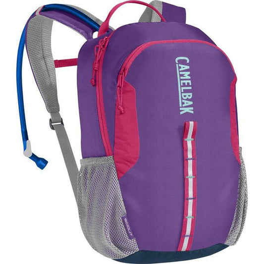 Kids' Scout 50 oz-Camping - Backpacks - Hydration Packs-CamelBak-Purple Sapphire Azaela-Appalachian Outfitters