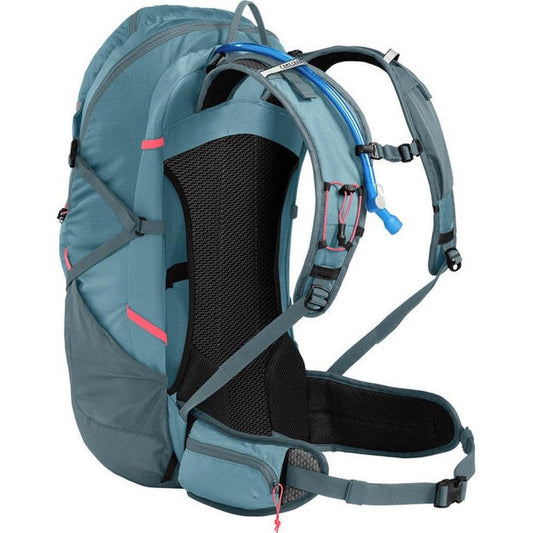 Women's Fourteener 30-Camping - Backpacks - Backpacking-CamelBak-Smoke Blue/Fiery Coral-Appalachian Outfitters