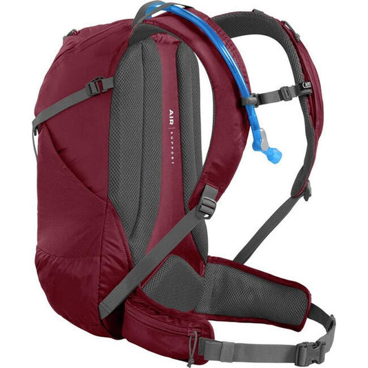 Women's Rim Runner X20 70 Ounce-Camping - Backpacks - Hydration Packs-CamelBak-Cabernet/Grey-Appalachian Outfitters