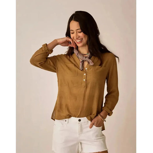 Carve Designs Women's Dylan Textured Shirt-Women's - Clothing - Bottoms-Carve Designs-Appalachian Outfitters