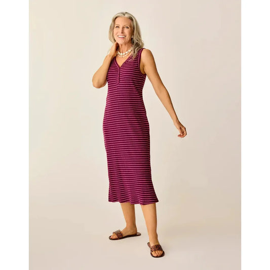 Carve Designs Women's Elodie Rib Dress-Women's - Clothing - Dresses-Carve Designs-Appalachian Outfitters