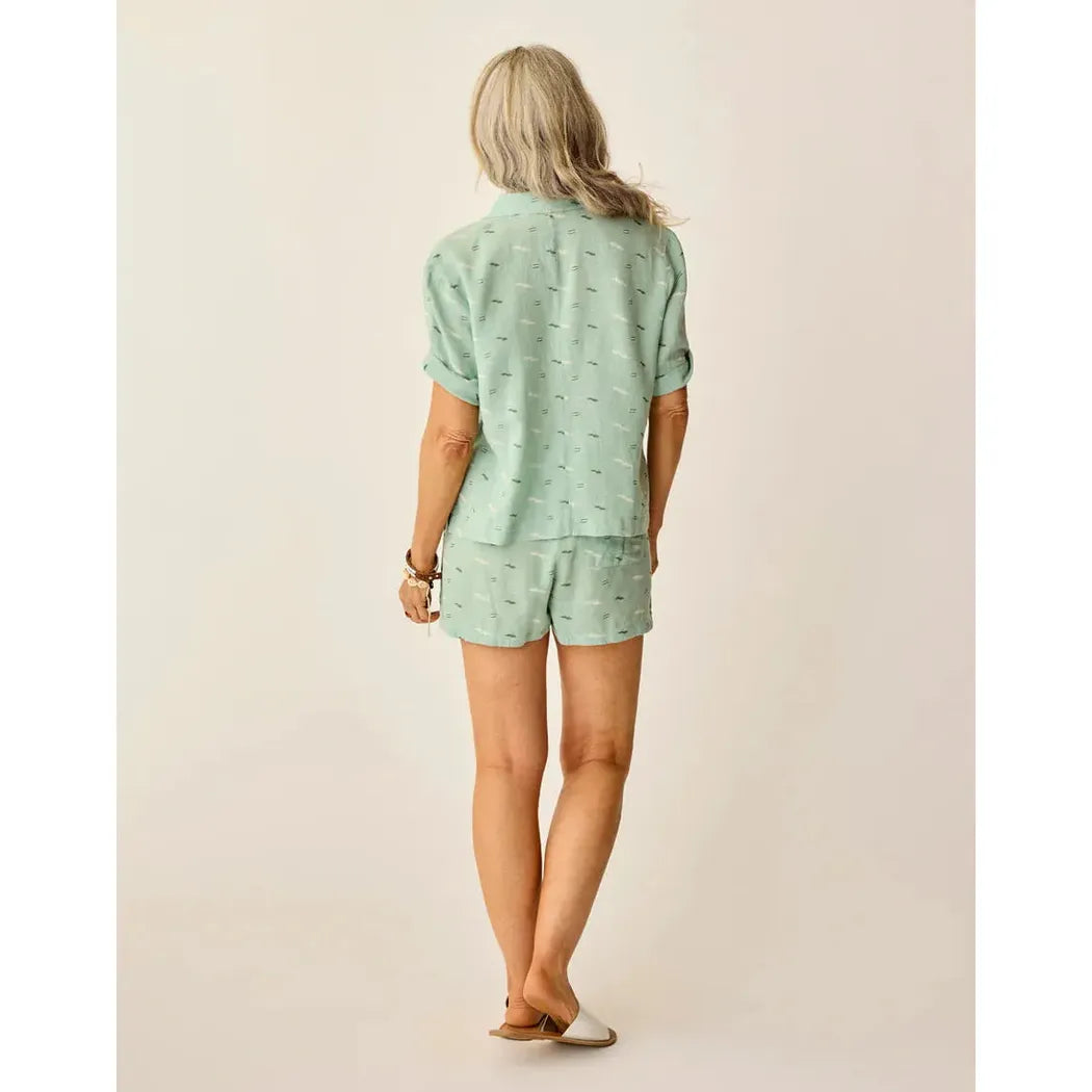 Carve Designs Women's Rhett Linen Short-Women's - Clothing - Bottoms-Carve Designs-Appalachian Outfitters