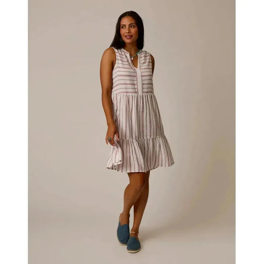 Carve Designs Women's Nellie Linen Dress-Women's - Clothing - Tops-Carve Designs-Appalachian Outfitters