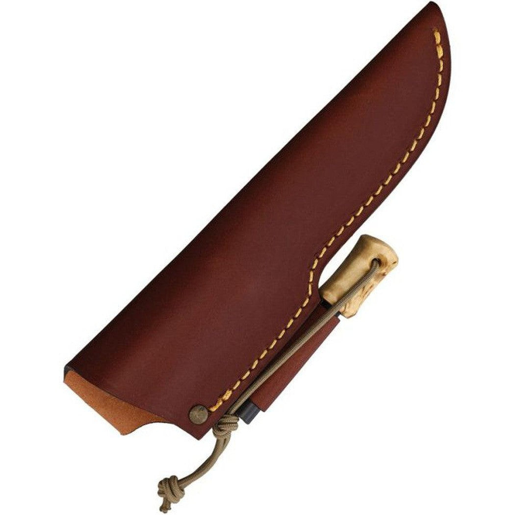 Casstrom Lars Falt Bushcraft Firesteel Knife, Curly Birch-Camping - Accessories - Knives-Casstrom-Appalachian Outfitters