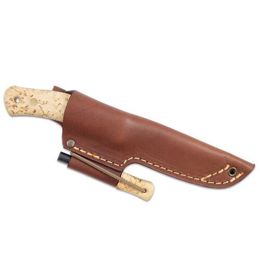 No. 10 Swedish Forest Knife, Curly birch with Fire steel, Sleipner-Camping - Accessories - Knives-Casstrom-Appalachian Outfitters