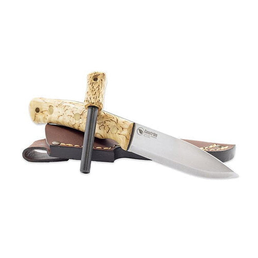 No. 10 Swedish Forest Knife, Curly birch with Fire steel, Sleipner-Camping - Accessories - Knives-Casstrom-Appalachian Outfitters