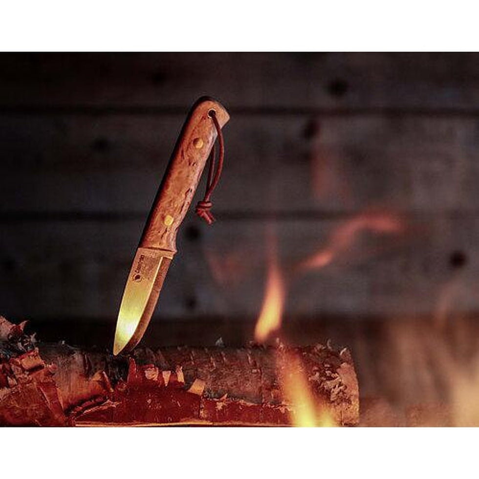 Woodsman, Curly Birch, Sleipner-Camping - Accessories - Knives-Casstrom-Appalachian Outfitters
