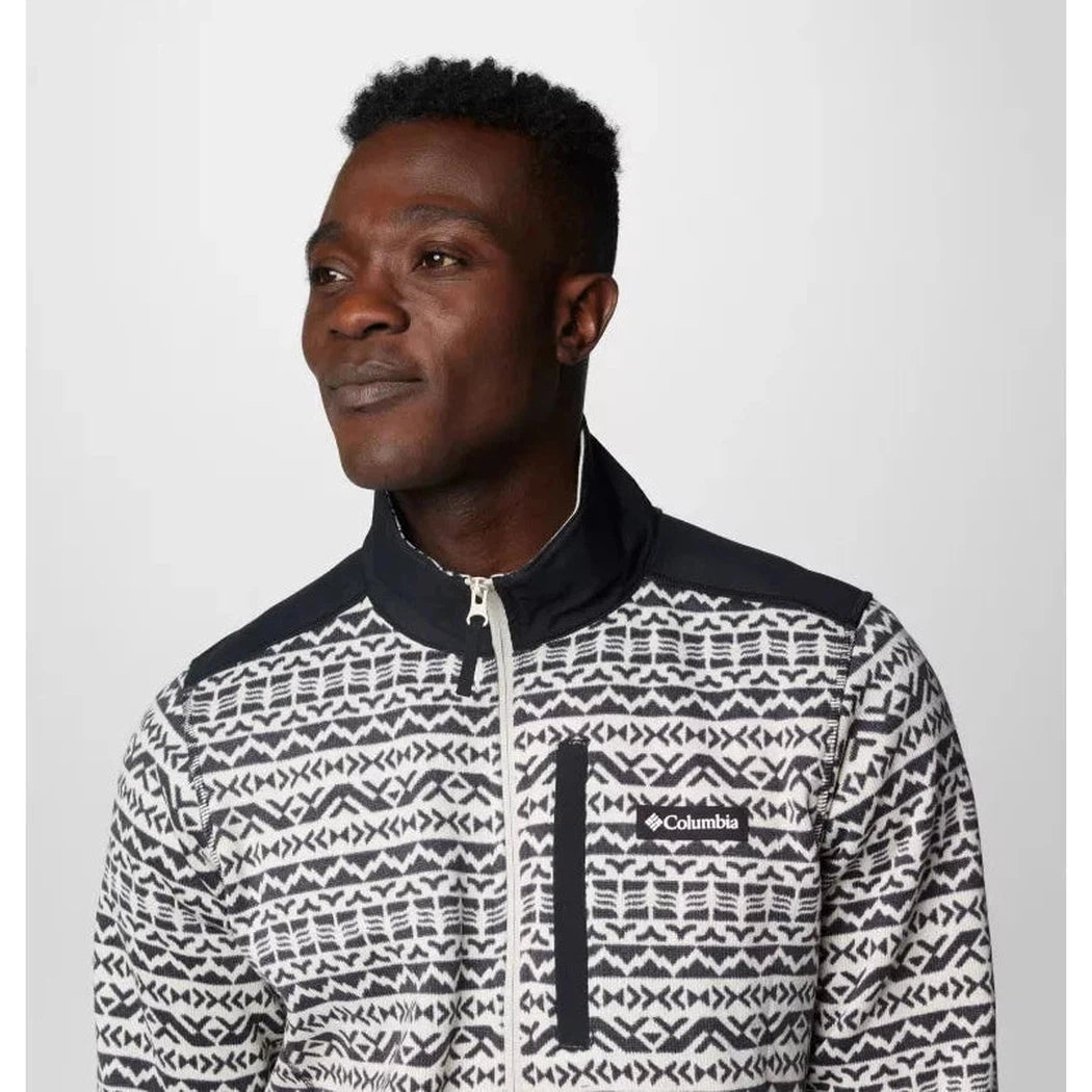 Columbia Sportswear Men's Sweater Weather Printed Half Zip-Men's - Clothing - Jackets & Vests-Columbia Sportswear-Appalachian Outfitters
