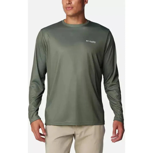Columbia Sportswear Men's Terminal Tackle PFG Fish Flag Long Sleeve-Men's - Clothing - Tops-Columbia Sportswear-Appalachian Outfitters