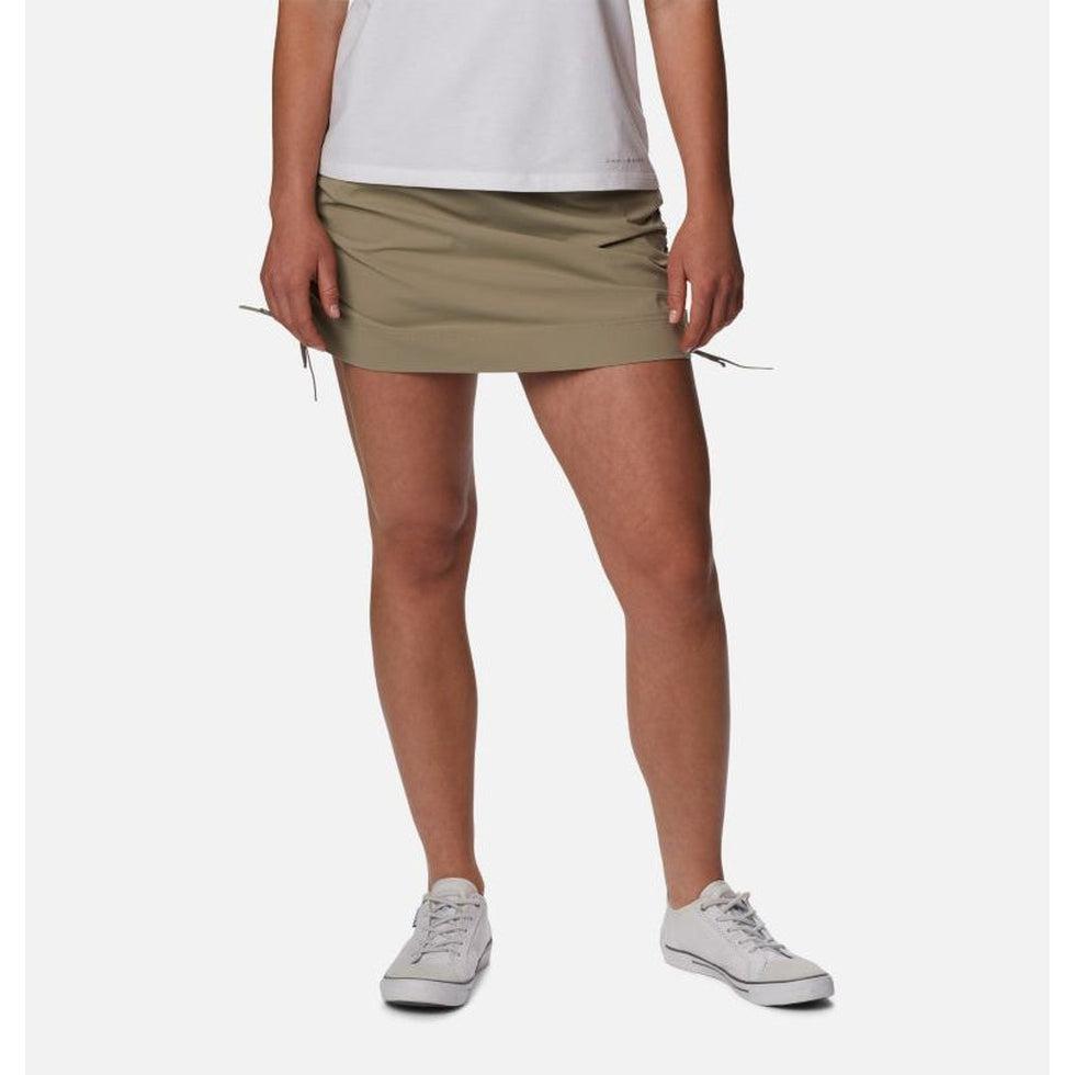 Women's Anytime Casual Skort-Women's - Clothing - Skirts/Skorts-Columbia Sportswear-Tusk-XS-Appalachian Outfitters
