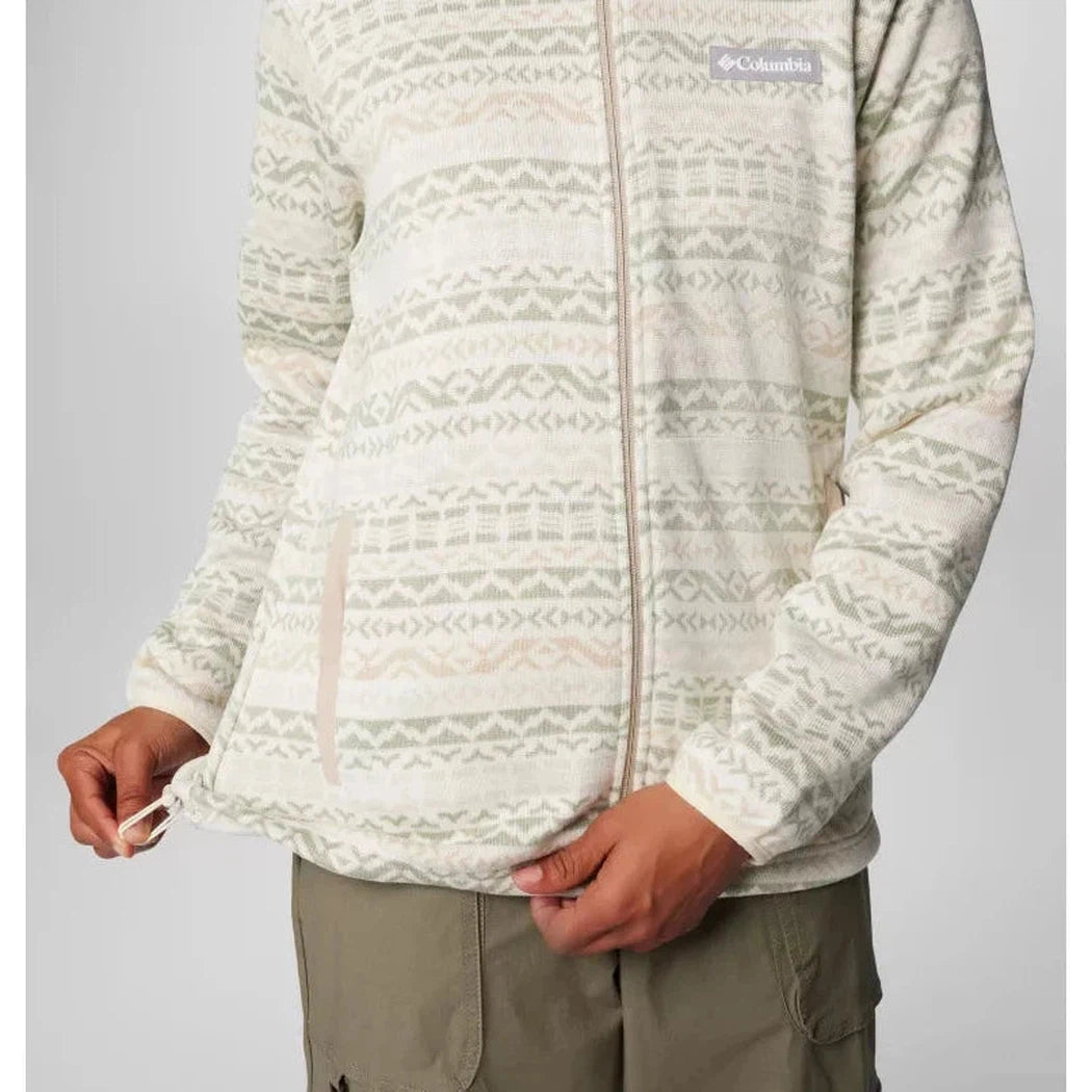 Columbia Sportswear Women's Sweater Weather Print Full Zip-Women's - Clothing - Jackets & Vests-Columbia Sportswear-Appalachian Outfitters