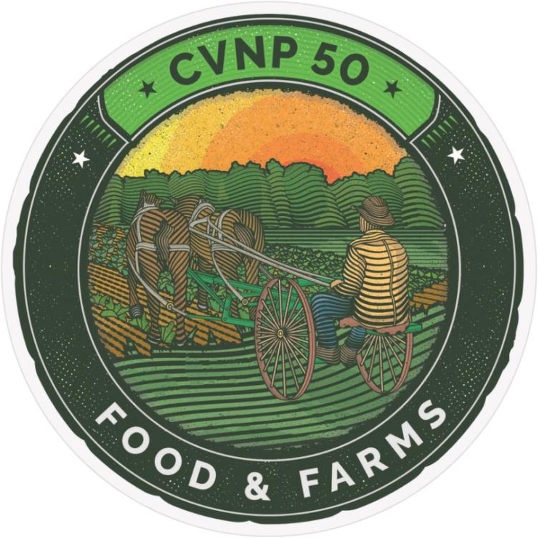 Conservancy for CVNP Food & Farms 50th Anniversary Collectible Stickers-Accessories - Novelty - Stickers-Conservancy for CVNP-Appalachian Outfitters