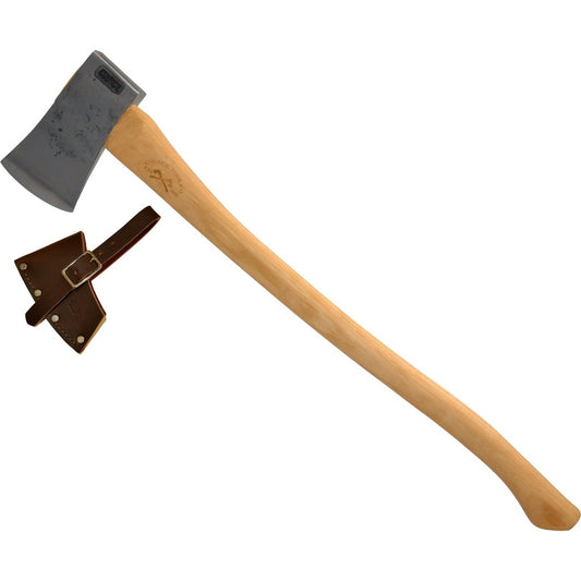 Council Tool Co. Velvicut Premium Bad Axe Boy's Axe 2.25lbs, 28" Handle-Camping - Accessories - Axes-Council Tool Co.-Appalachian Outfitters