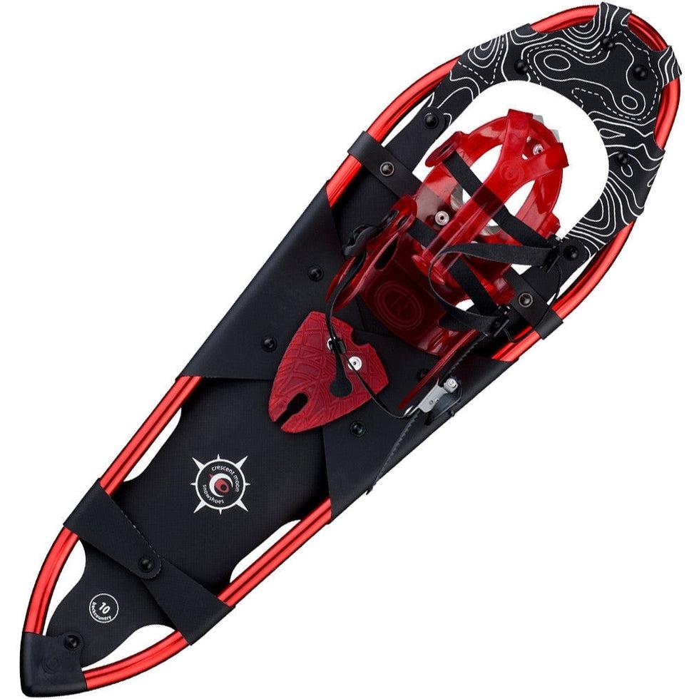 Gold 10-Winter Sports - Snowshoes-Crescent Moon-Red-Appalachian Outfitters