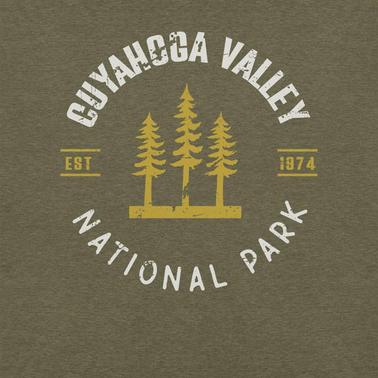 Cuyahoga Valley Clothing Company CVNP Tree-Shirt-Unisex - Clothing - Tops-Cuyahoga Valley Clothing Company-Appalachian Outfitters