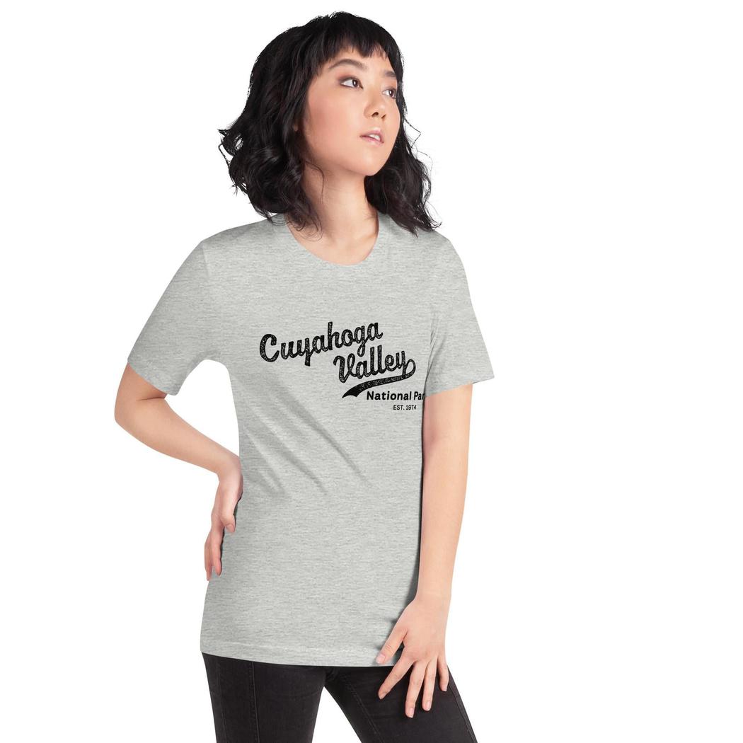 Cuyahoga Valley Clothing Company CVNP Vintage Script T-Shirt-Unisex - Clothing - Tops-Cuyahoga Valley Clothing Company-Appalachian Outfitters