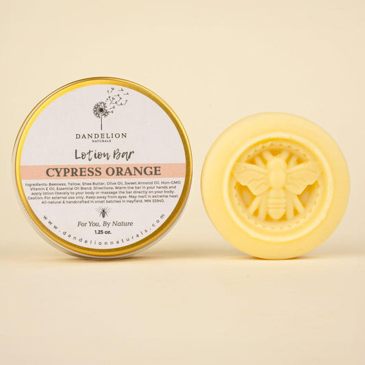 Dandelion Naturals Cypress Orange Lotion Tallow Bar-Camping - First Aid - Skin Care-Dandelion Naturals-Appalachian Outfitters