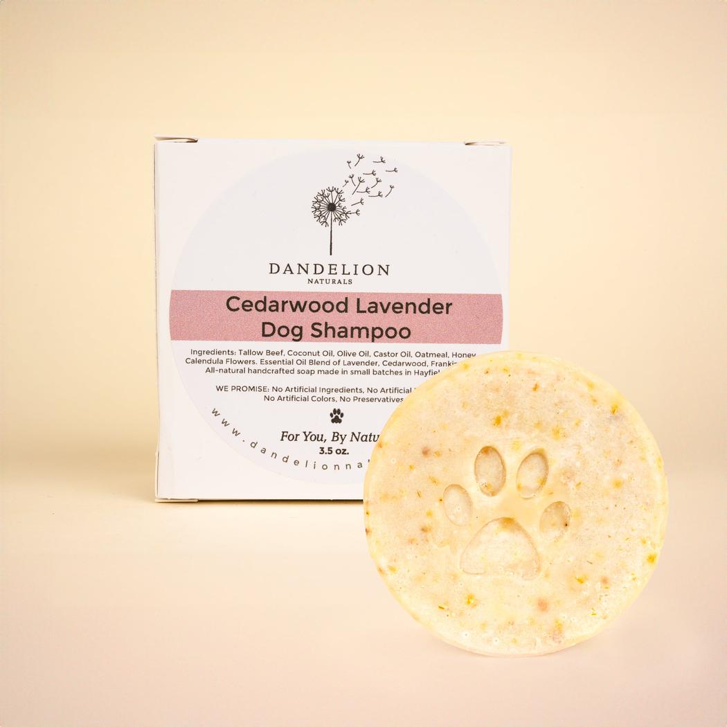Dandelion Naturals Dog Shampoo Bar-Pets - Grooming-Dandelion Naturals-Appalachian Outfitters