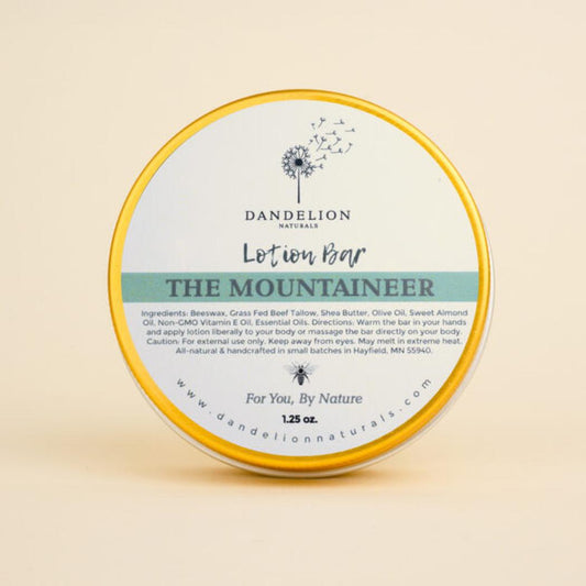 Dandelion Naturals The Mountaineer-Camping - First Aid - Skin Care-Dandelion Naturals-Appalachian Outfitters
