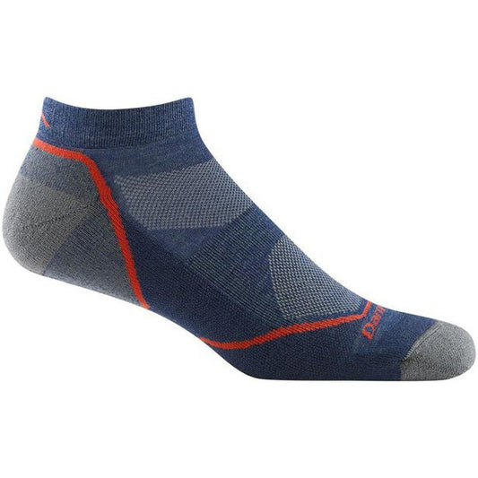 Men's Light Hiker No Show with Cushion-Accessories - Socks - Men's-Darn Tough-Demin-M-Appalachian Outfitters
