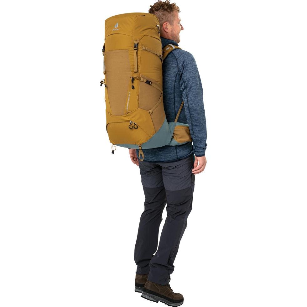 Aircontact Core 50 + 10-Camping - Backpacks - Backpacking-Deuter-Almond Teal-Appalachian Outfitters