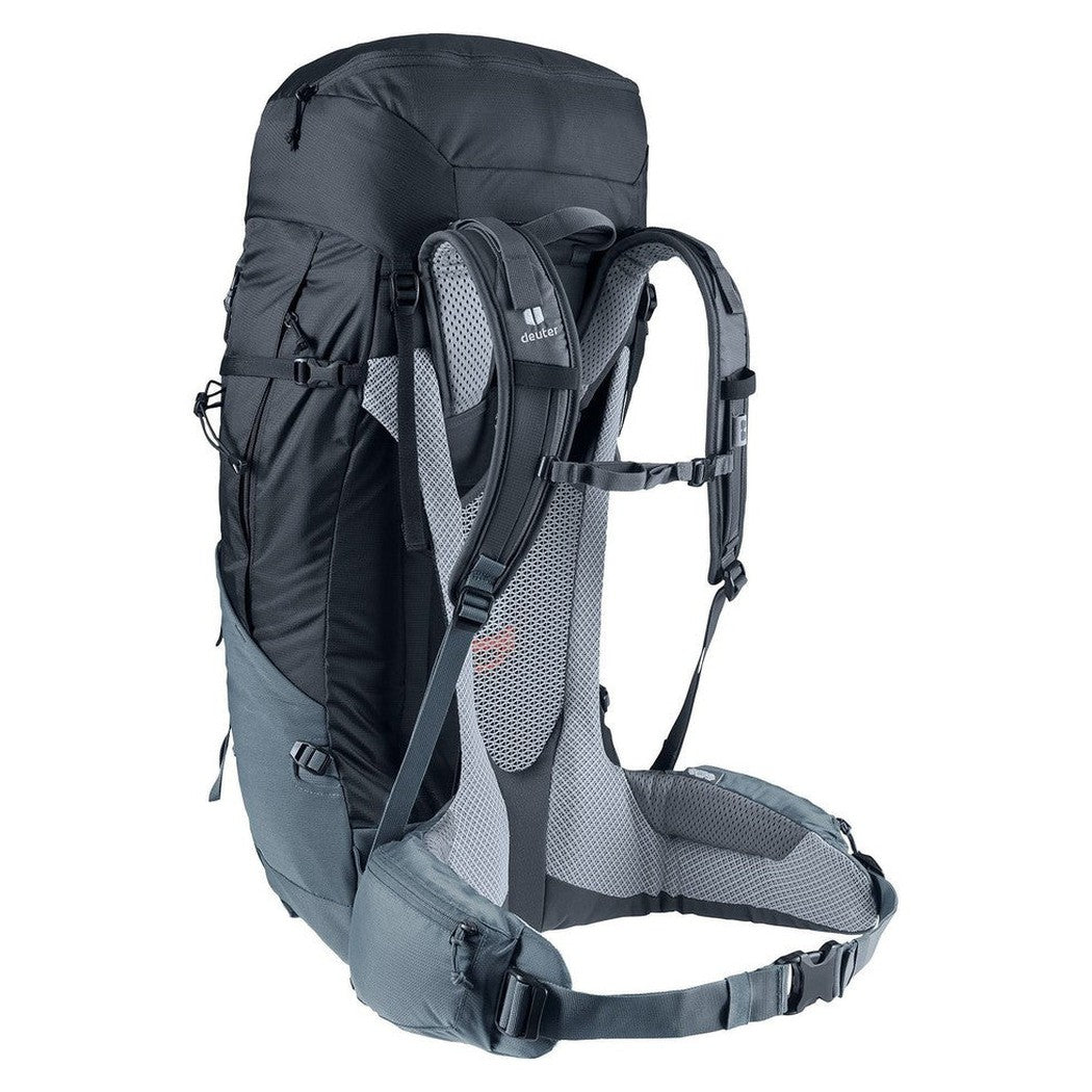 Deuter Futura Air Trek 50 + 10-Camping - Backpacks - Backpacking-Deuter-Black Graphite-Appalachian Outfitters