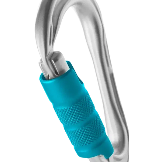 HMS Strike Triple II-Climbing - Hardware - Carabiners-Edelrid-Silver-Appalachian Outfitters