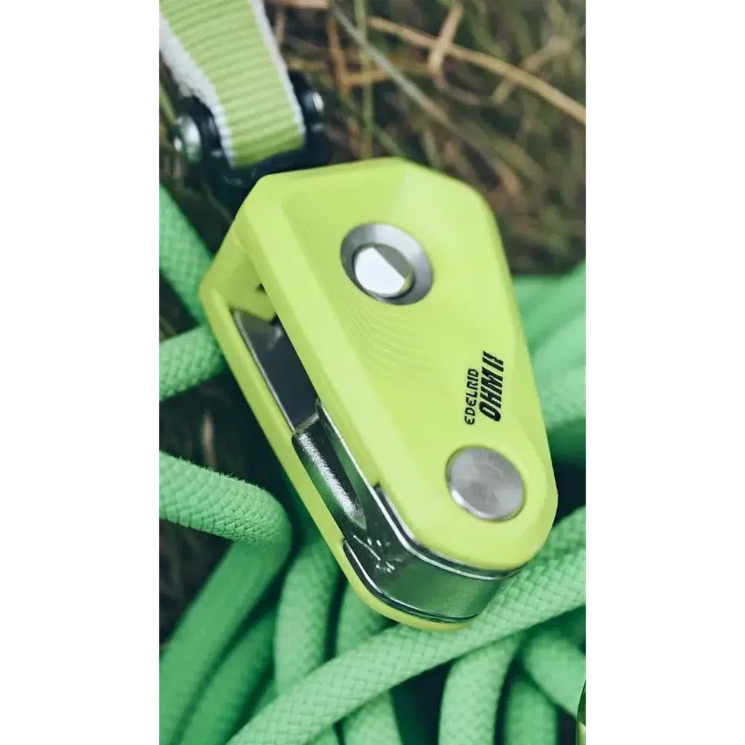Edelrid Ohm II-Climbing - Hardware - Belay and Rappel-Edelrid-Oasis-Appalachian Outfitters