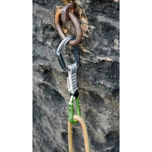 Pure Set Sixpack, 10cm-Climbing - Hardware - Quickdraws-Edelrid-Slate/Oasis-Appalachian Outfitters