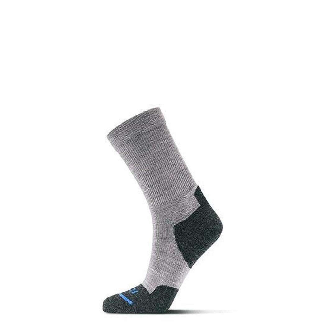 Light Hiker Crew-Accessories - Socks - Unisex-FITS-Light Grey-S-Appalachian Outfitters