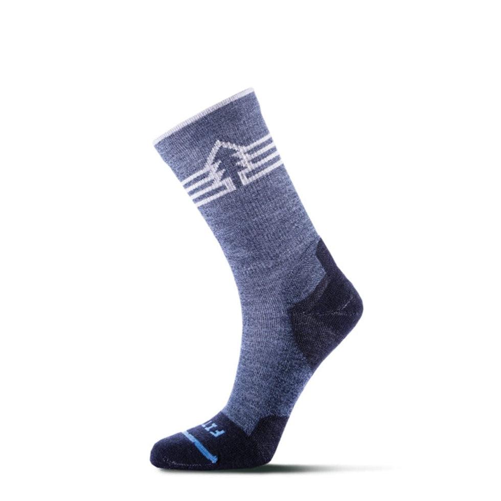 Light Hiker (Gifford) Crew-Accessories - Socks - Unisex-FITS-Navy-S-Appalachian Outfitters