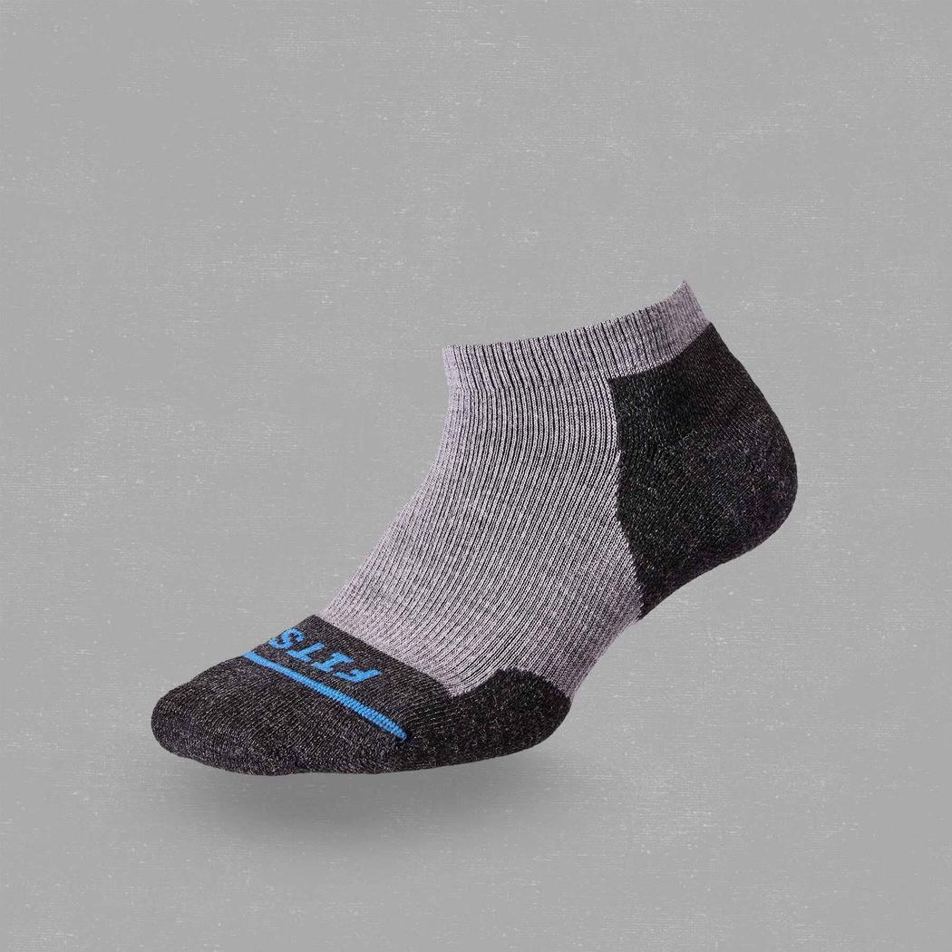 FITS Low Easy Fit Light Low-Accessories - Socks - Unisex-FITS-Light Grey-S-Appalachian Outfitters
