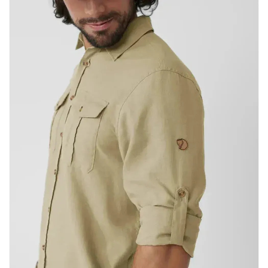 Fjallraven Men's Övik Travel Long Sleeve Shirt-Men's - Clothing - Tops-Fjallraven-Appalachian Outfitters