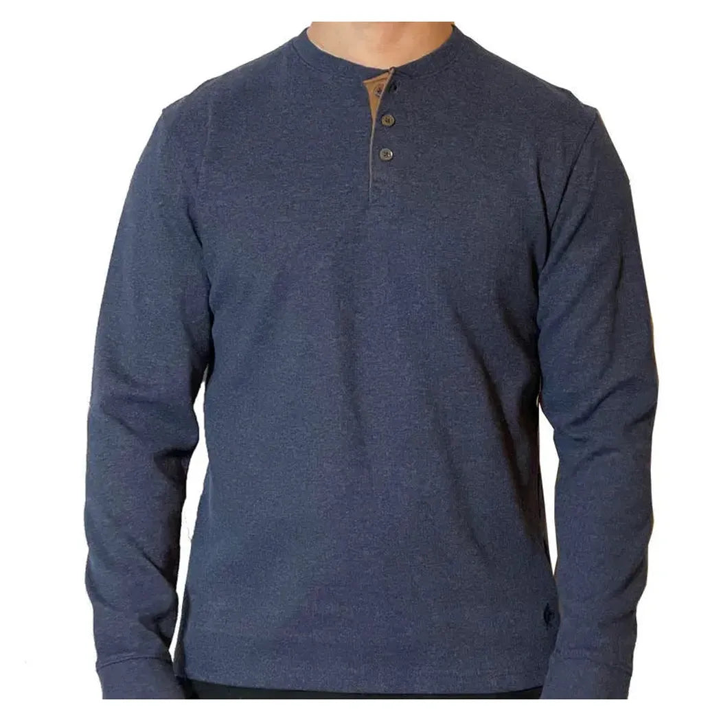 Flyshacker Men's Firside Flatback Rib Henley-Men's - Clothing - Tops-Flyshacker-Appalachian Outfitters