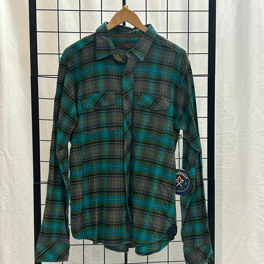 Flyshacker Sample - Men's Original Flyshacker Shirt - 5 oz.-Men's - Clothing - Tops-Flyshacker-TealBlueHeather-M-Appalachian Outfitters