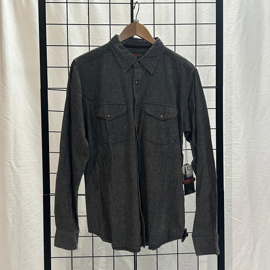 Flyshacker Sample - Men's Shenandoah Solid Grindle Shirt- 5 oz.-Men's - Clothing - Tops-Flyshacker-INB-L-Appalachian Outfitters