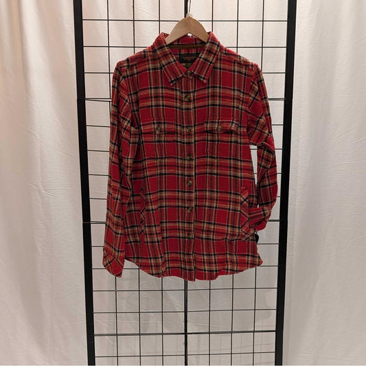 Flyshacker Sample - Women's Flannel Shirt-Women's - Clothing - Tops-Flyshacker-Red-L-Appalachian Outfitters